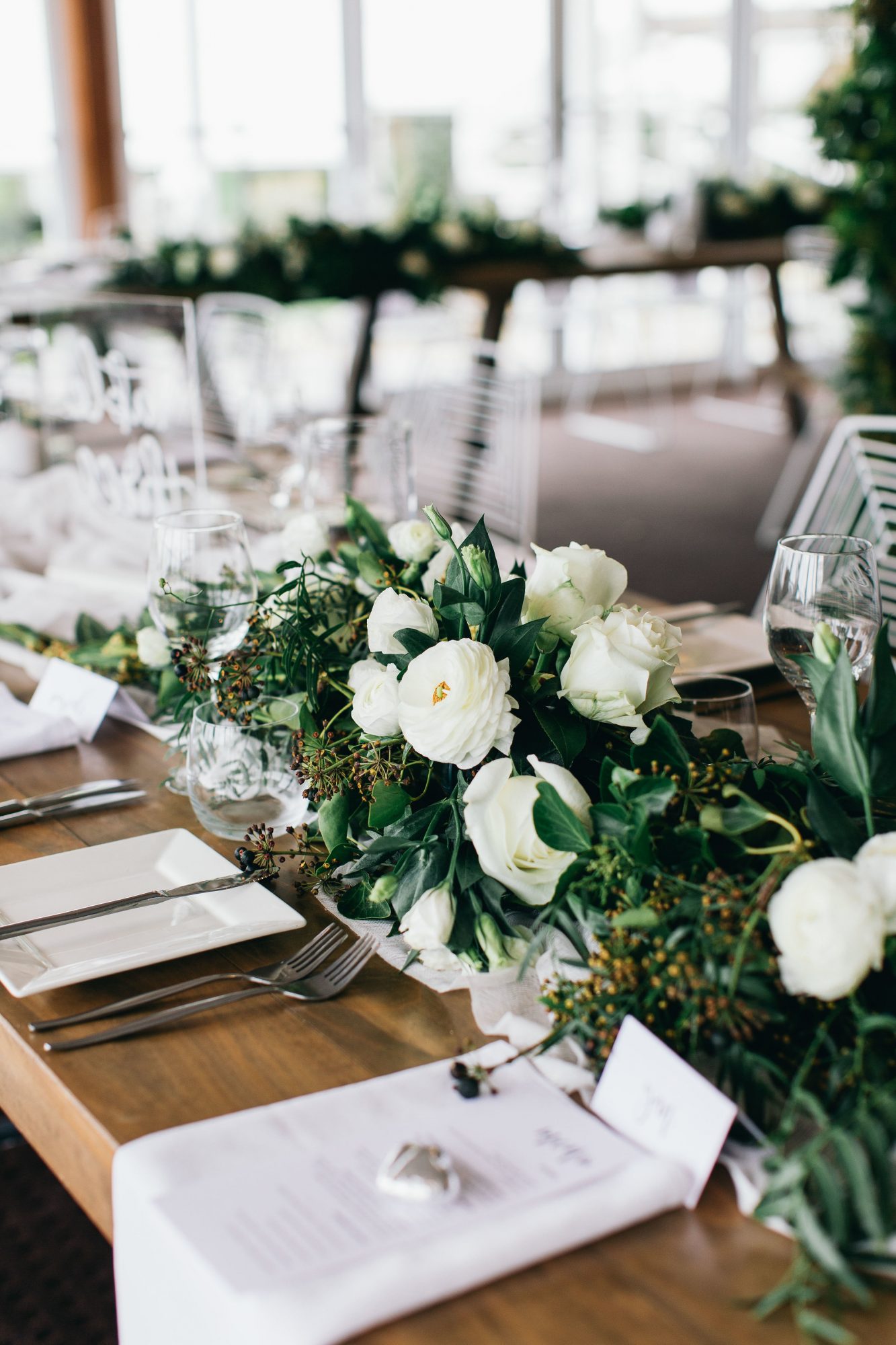 Modern chic wedding flowers Maleny Manor contemporary bouquets