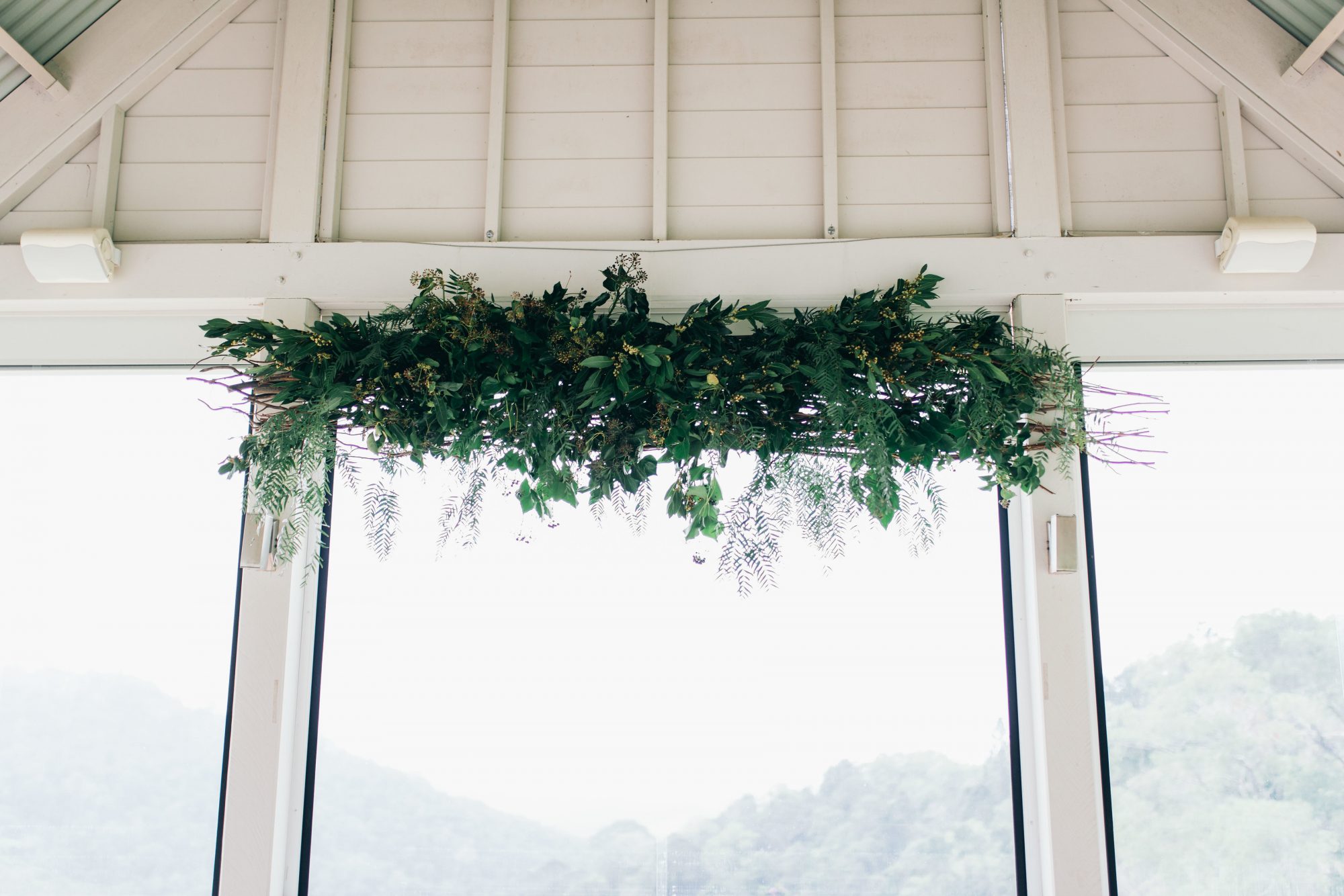 Modern chic wedding flowers Maleny Manor contemporary bouquets