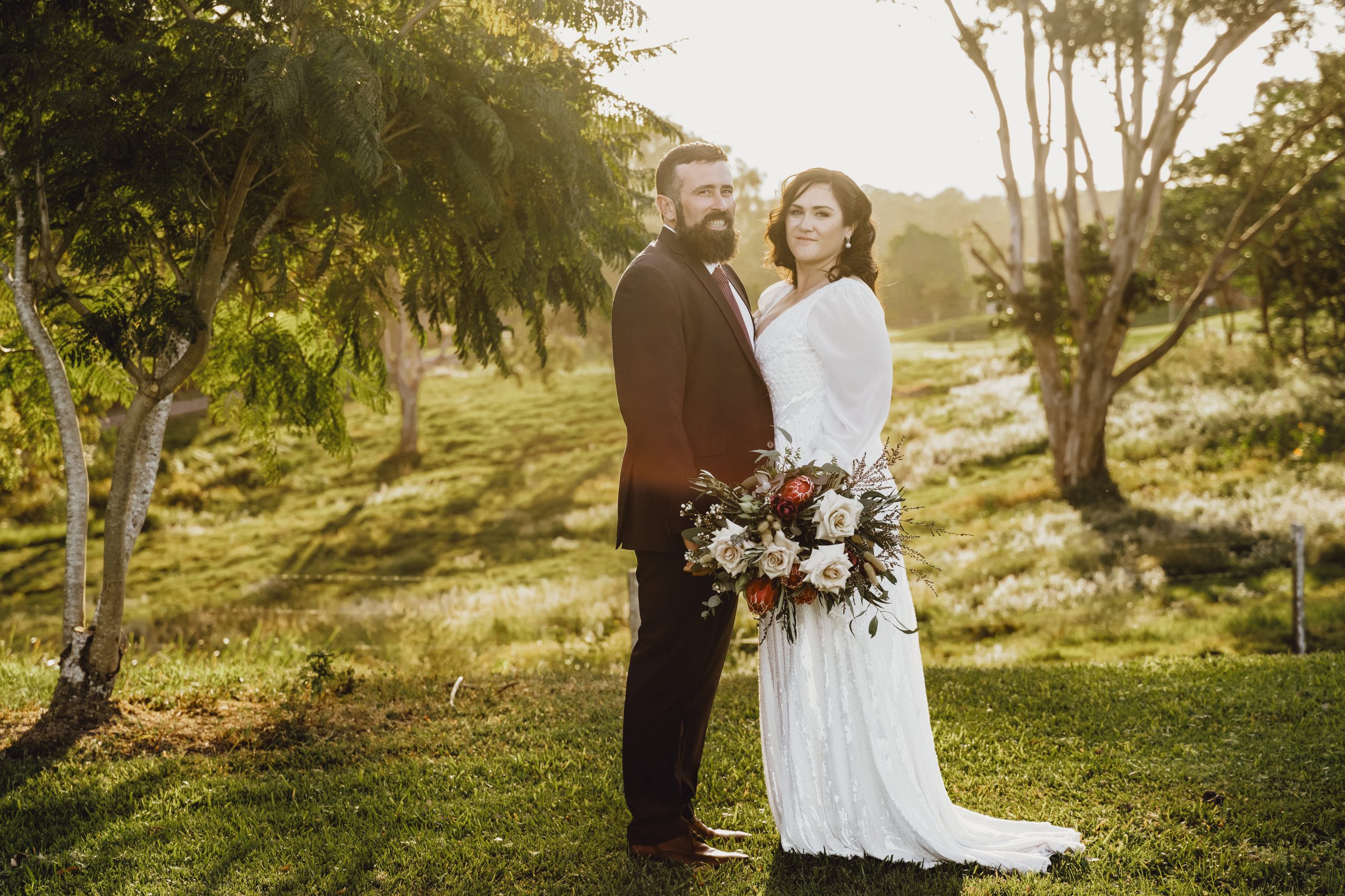 Yandina Station native bridal bouquet